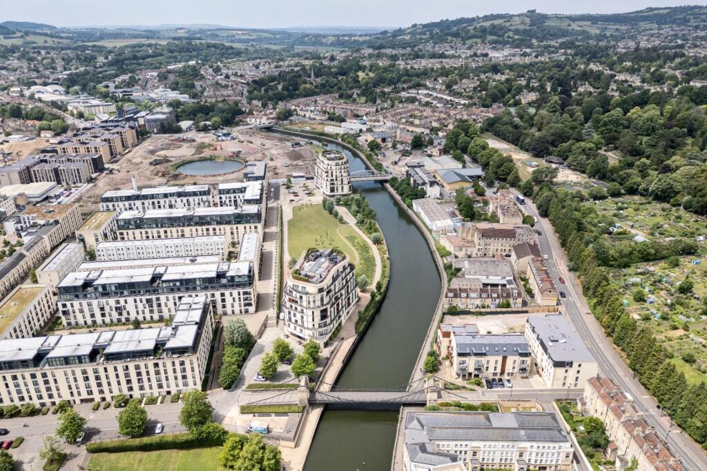 16 South Buildings, Riverview Court, BA1 3SA - Aer