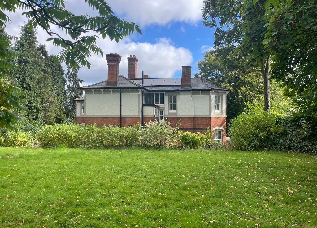 Side elevation and garden