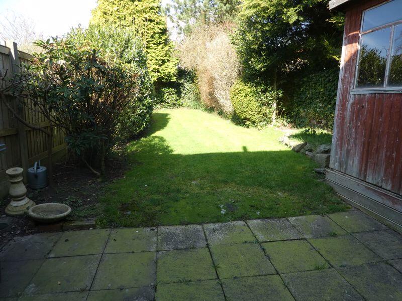 Rear garden