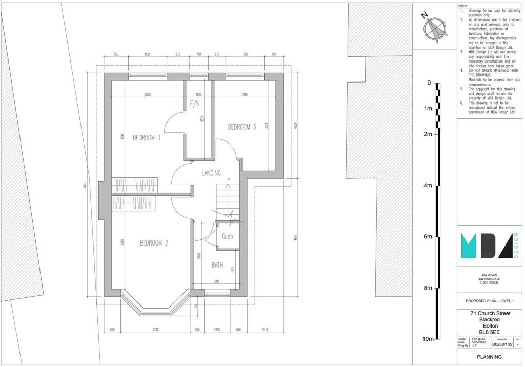 D0260 - 105_ - Proposed Plan - Level 1 - PLANNING.