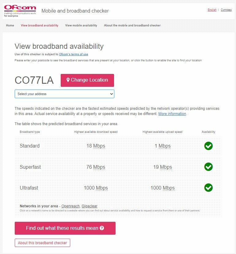 Broadband Check