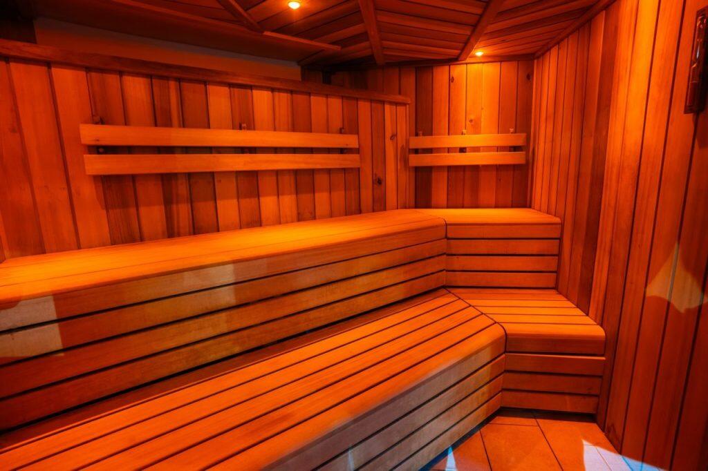 2024 Northumberland Amble Links Sauna Empty