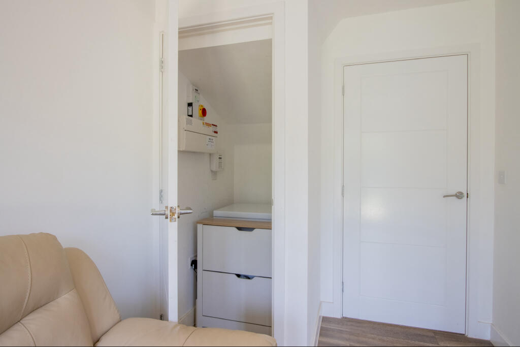 Understair storage cupboard