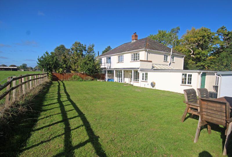 Rear of property