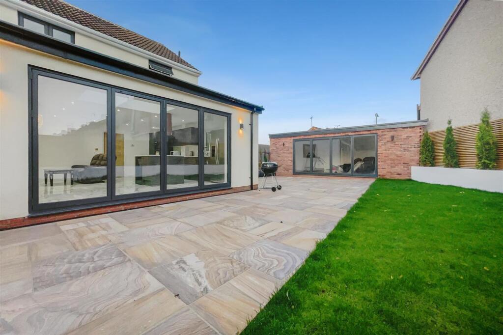 Rear Patio and Garden Room