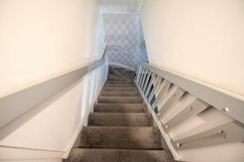 Stairwell to the Upper Floor