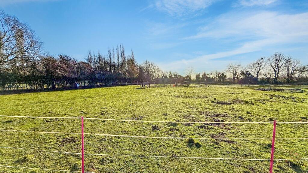 Views of fields to rear