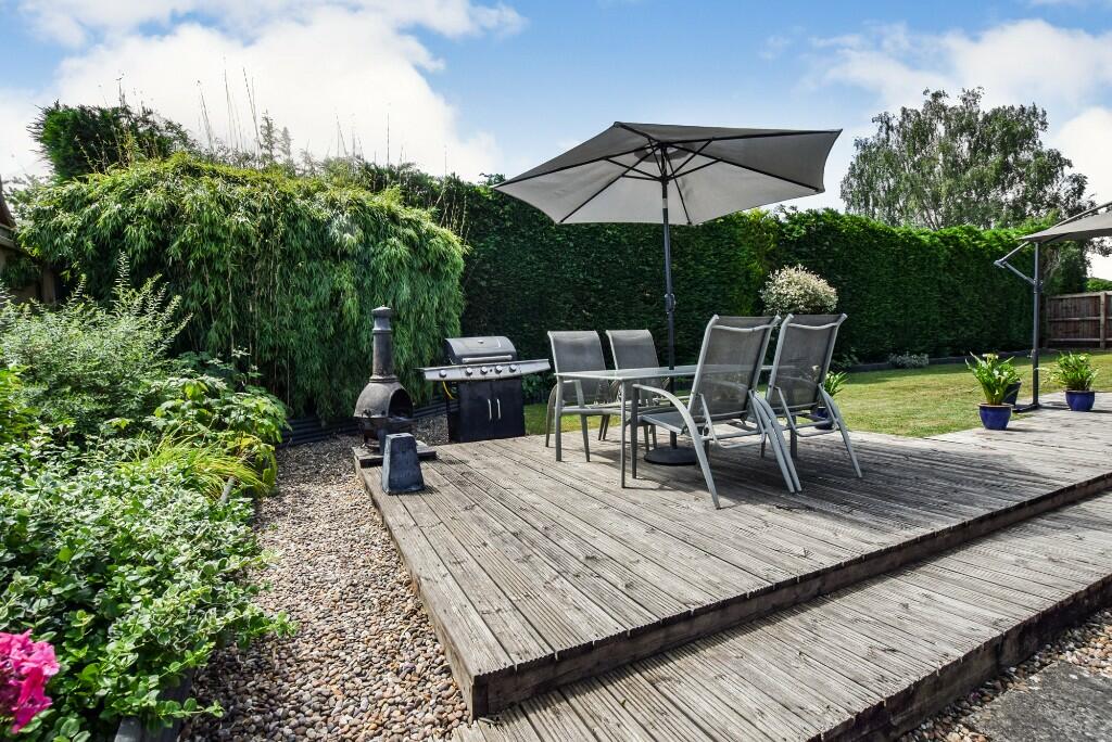 Large patio area