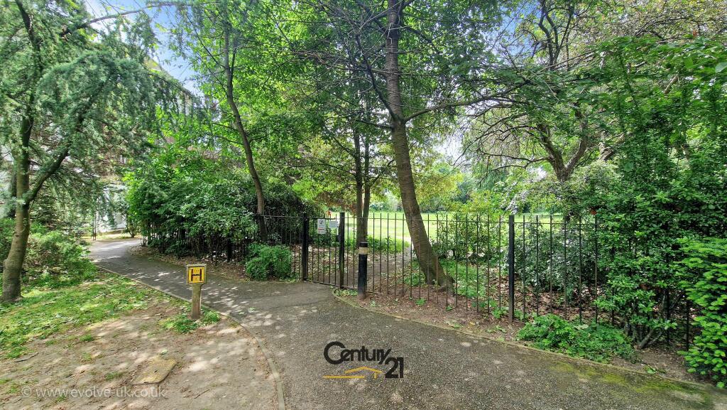 private park entrance 