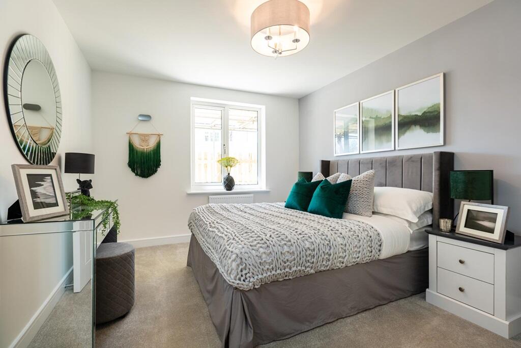 Bedroom 1 with plenty of storage space