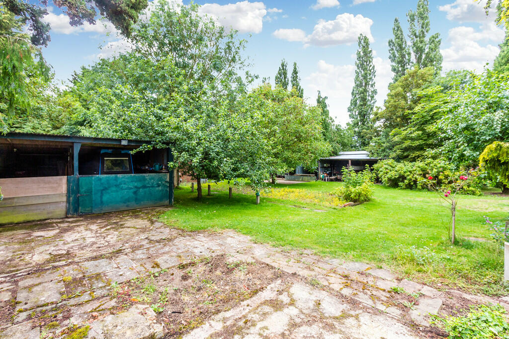 Rear garden