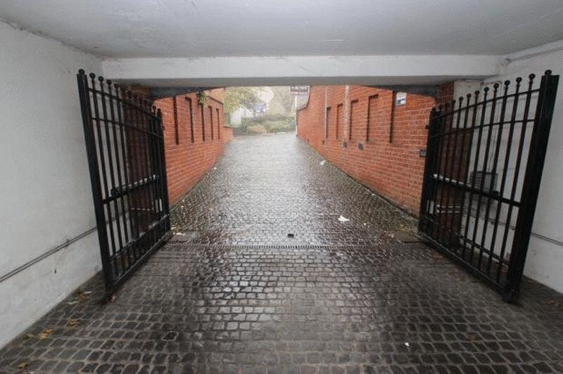 Gated Access To Parking Area