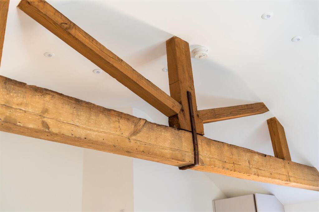 Exposed Wooden Beams