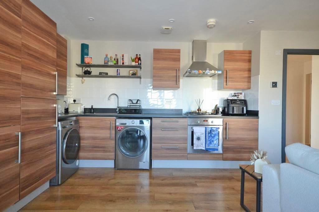 Open plan kitchen area