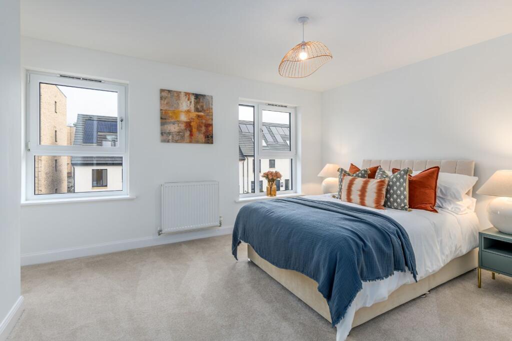 Bedroom in 4 bed Stewarton house type