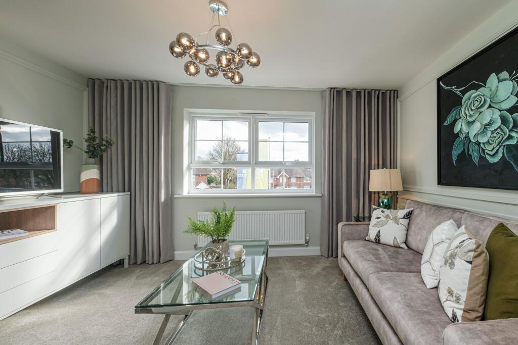 Interior view of the lounge in our 4 bed Kingsville