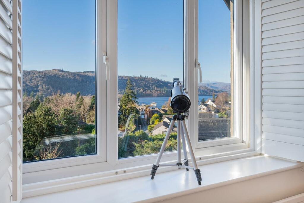 View from bedroom three