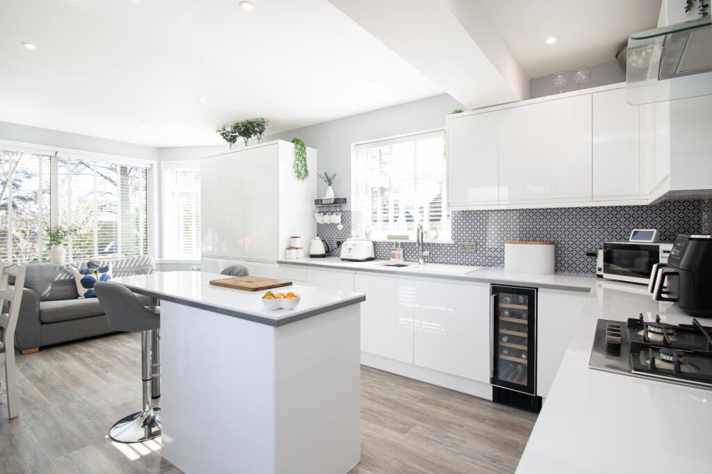 Open Plan Family Dining Kitchen.