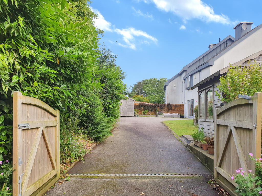 Rear Driveway