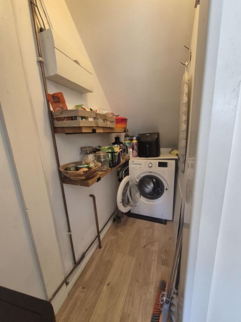 Under stairs storage area