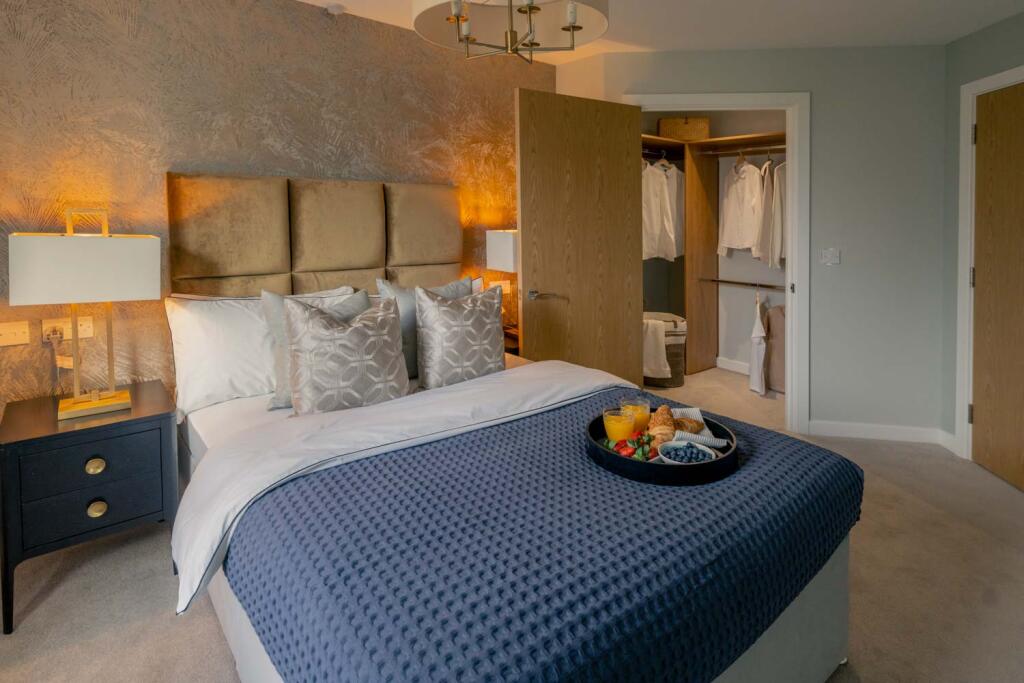 Typical master bedroom