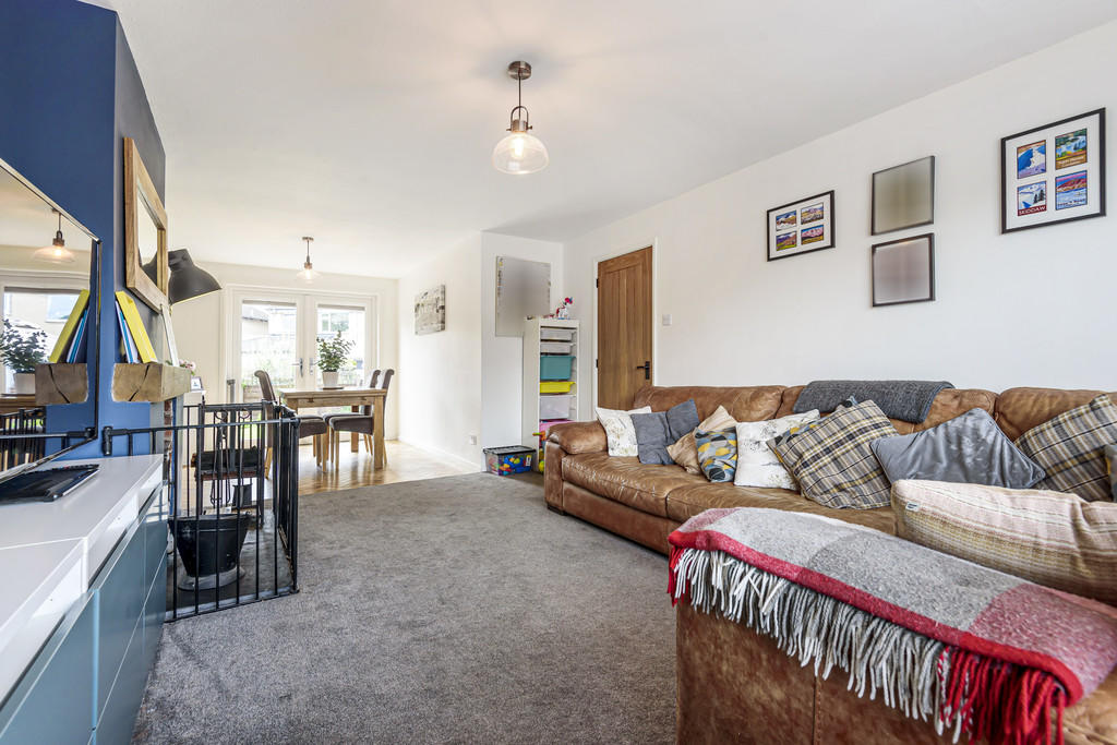Living room throu...