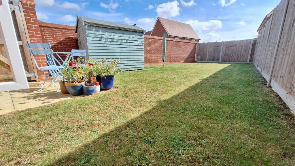 Rear garden