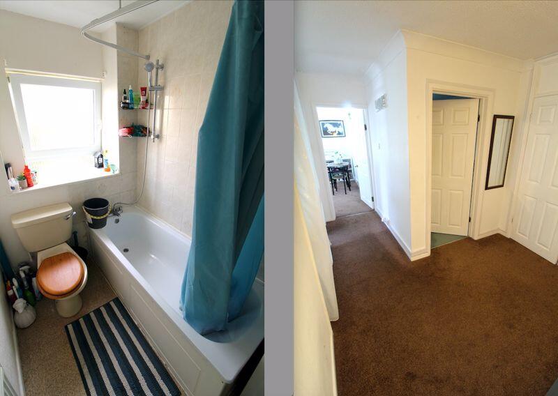 Bathroom and Hallway