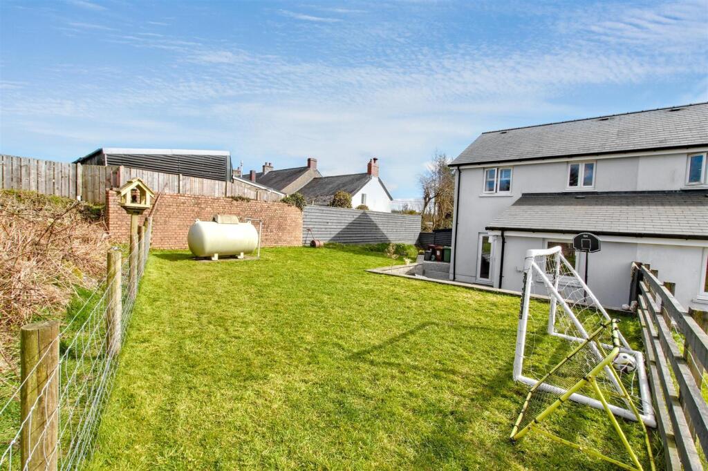 Rear garden