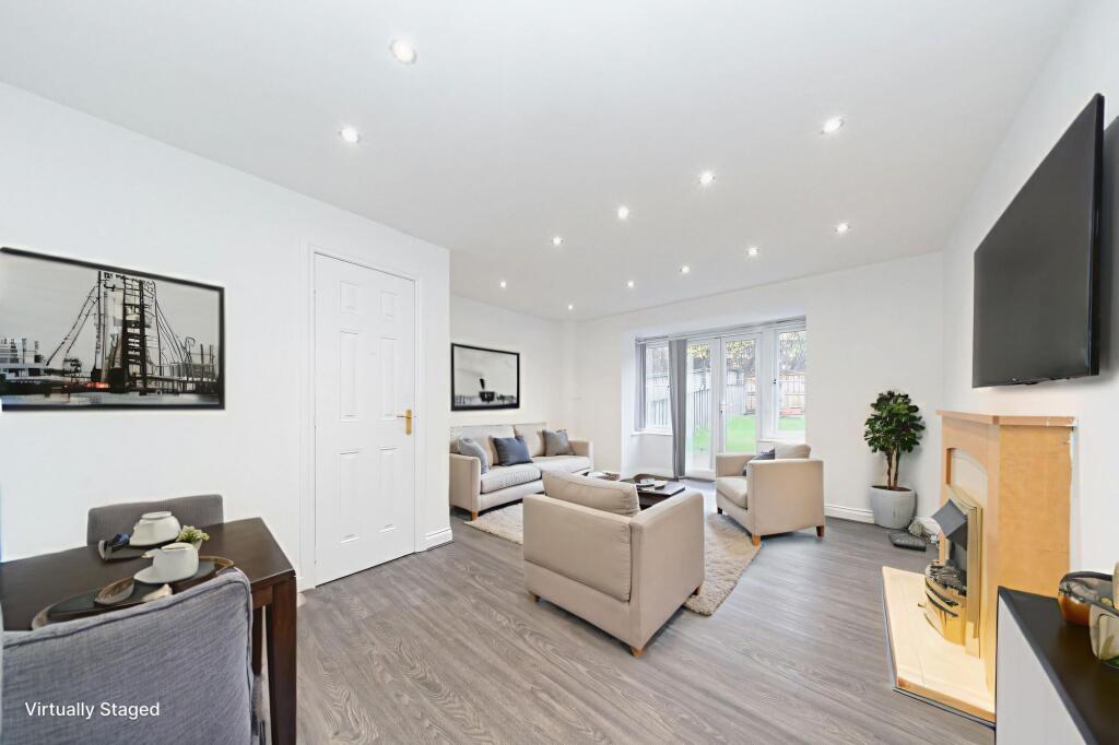Virtually Staged Lounge