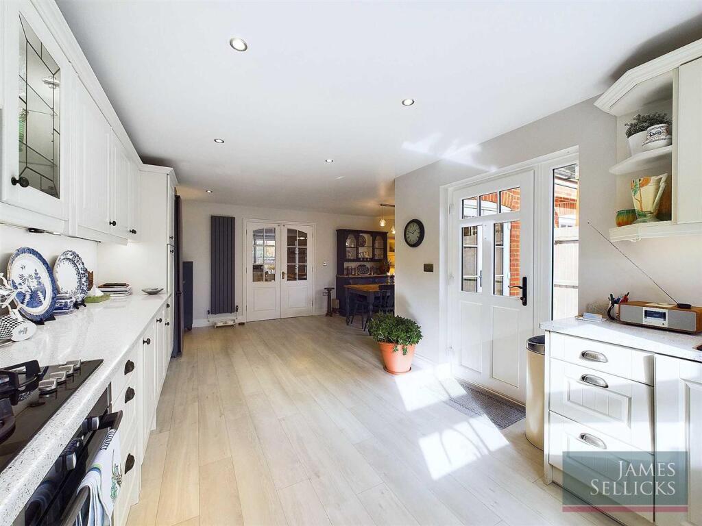 Open plan living kitchen