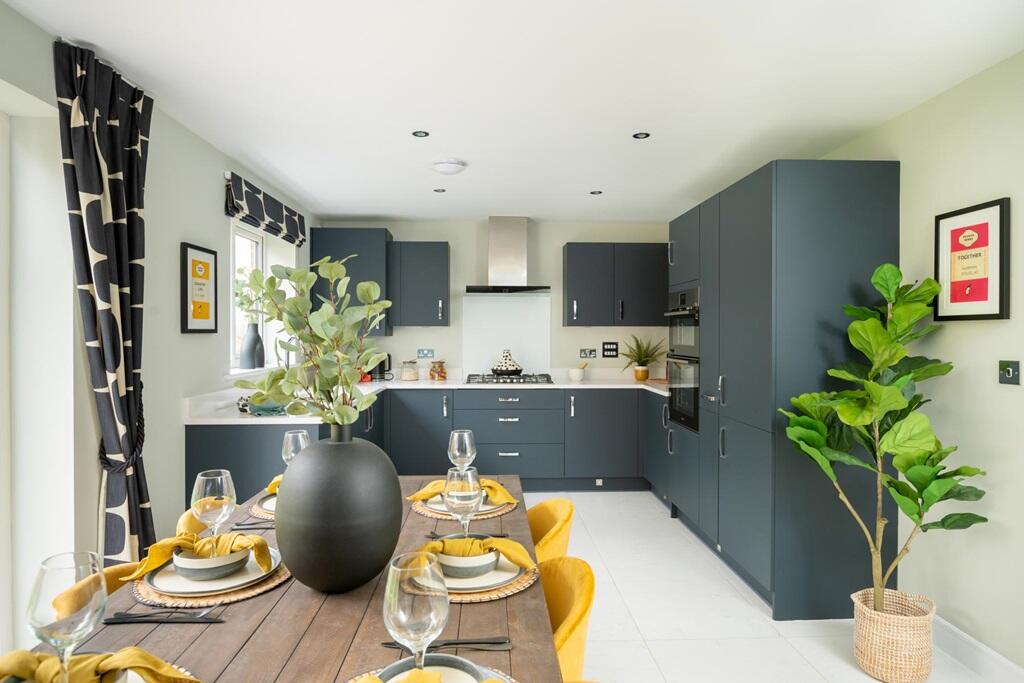 With French doors opening up to the garden