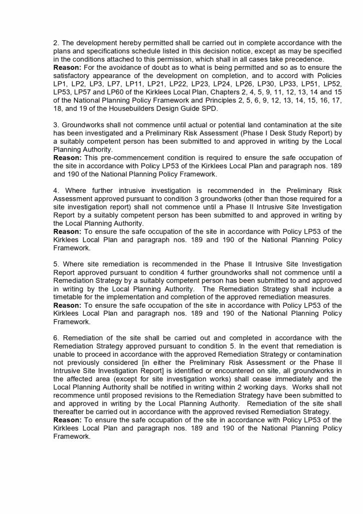 PLANNING CONSENT