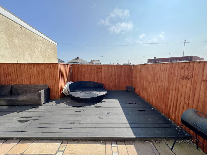Rear of Property