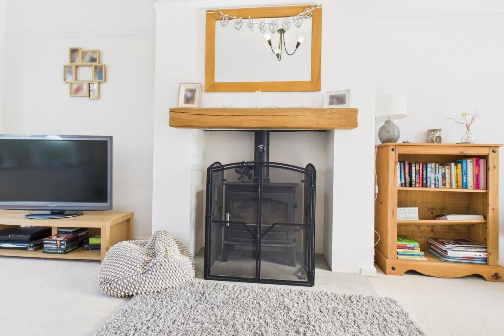 Feature fireplace