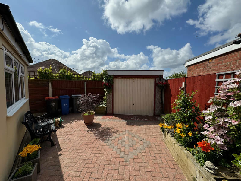 Rear of Property