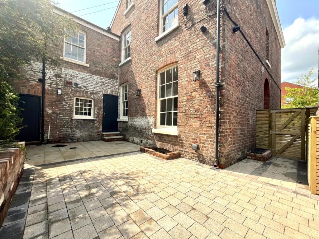 Rear of Property