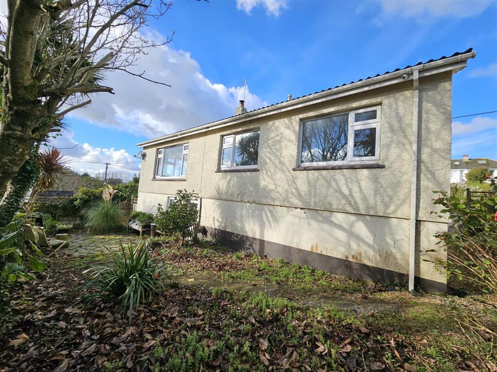 Rear of property