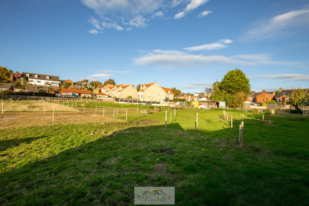 View from garden ...