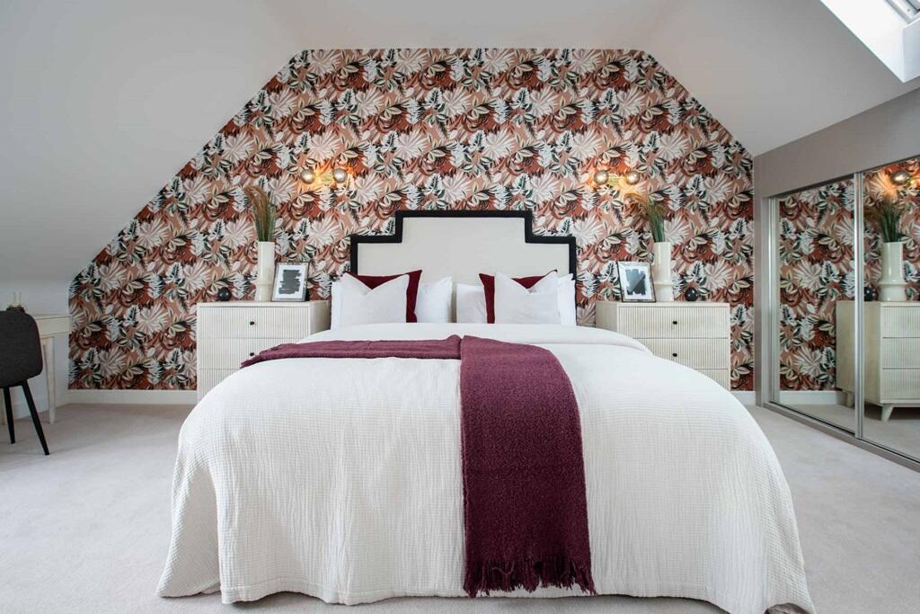 This room certainly makes a statement