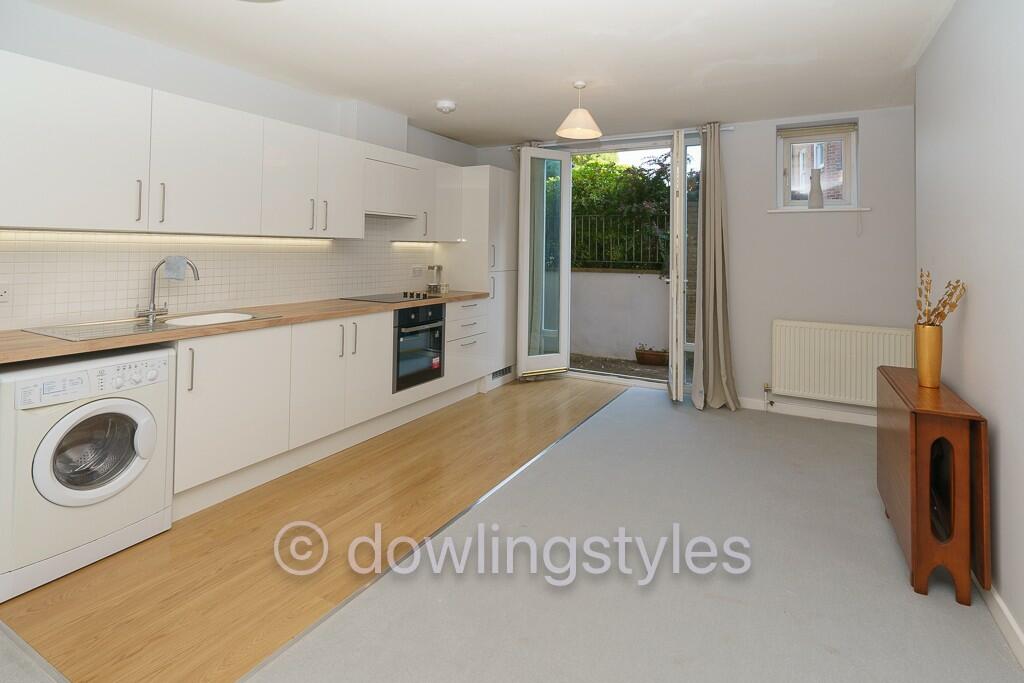 Open-plan reception.