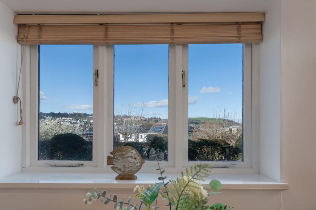View from the Kitchen - 2 Riverside Wharf, Kingswear