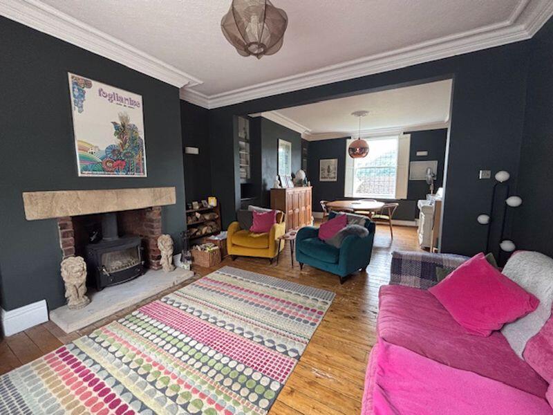 Throlugh Sitting Room &amp; Dining Room