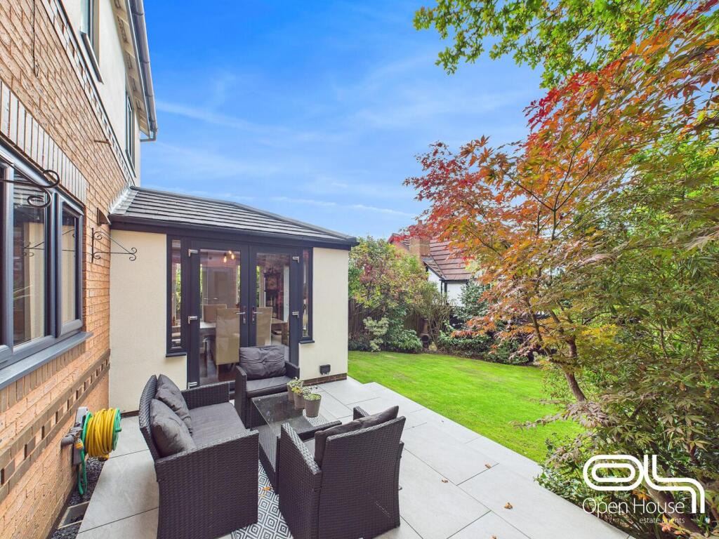 Rear Garden and Terrace