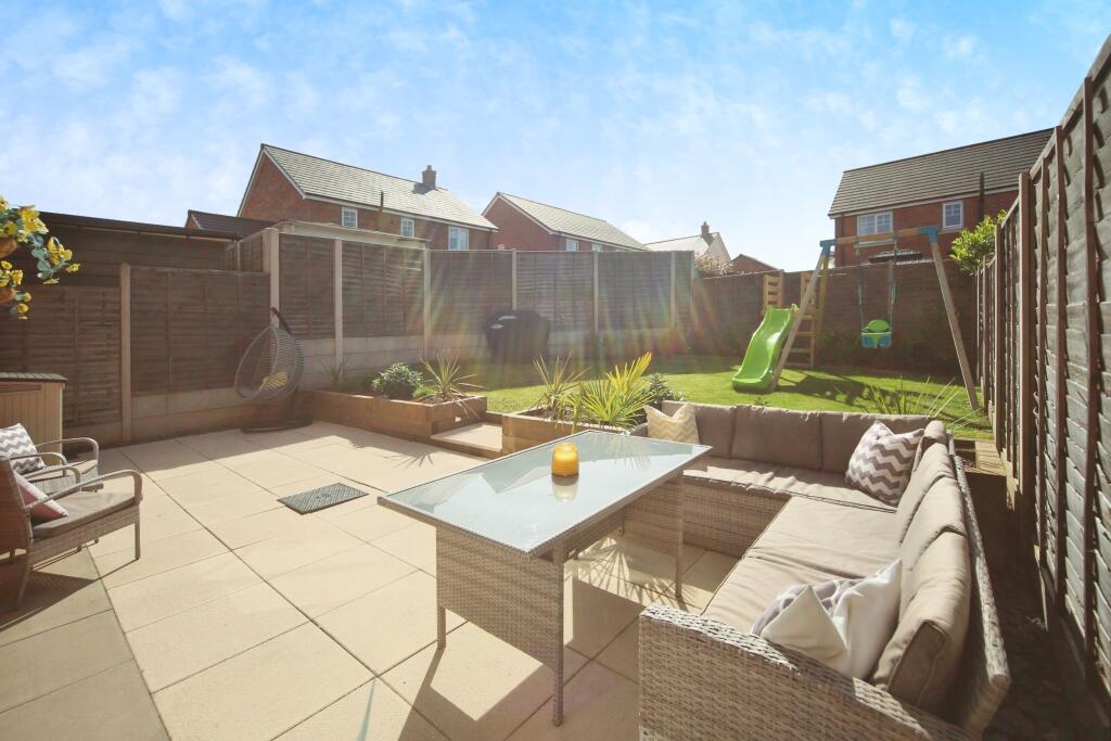 Rear garden