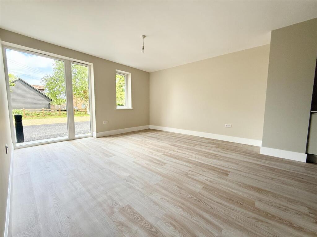 open plan living area