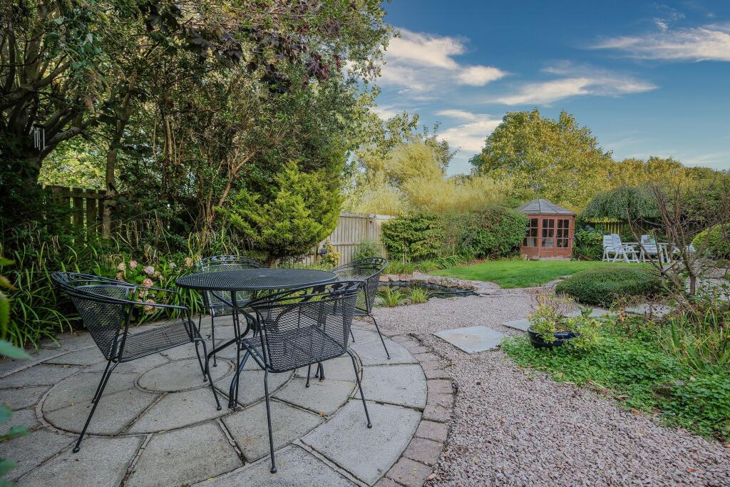 Rear garden