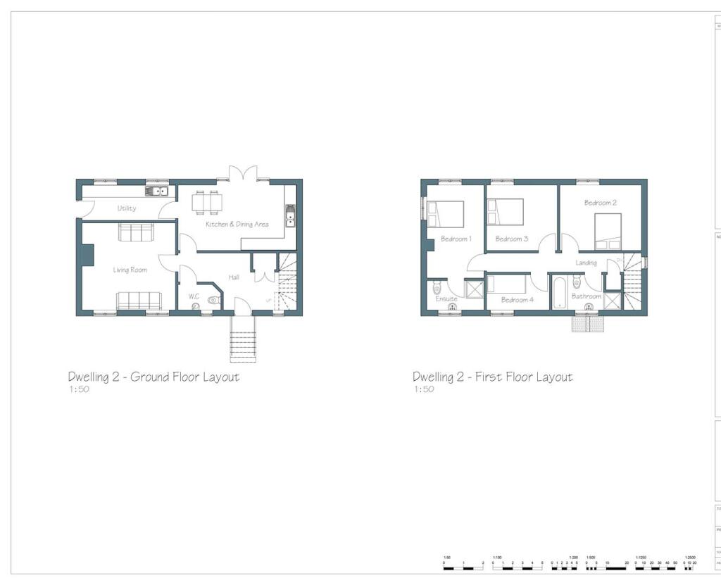 Dwelling 2 Floor Layouts