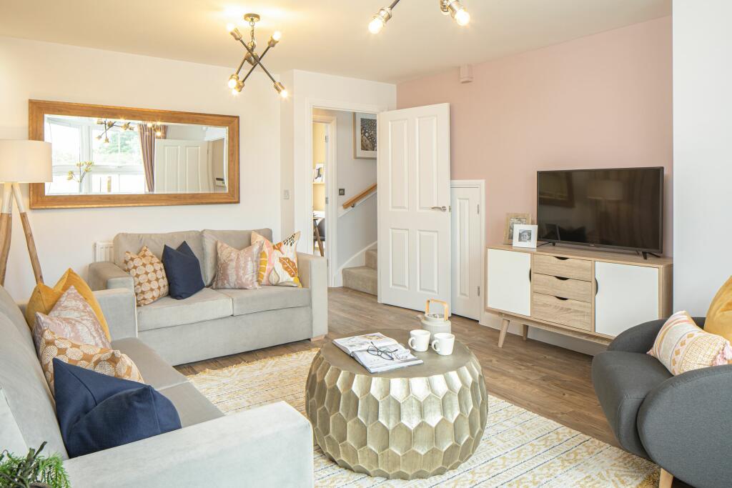 Lounge of the Archford semi-detached 3 bedroom home
