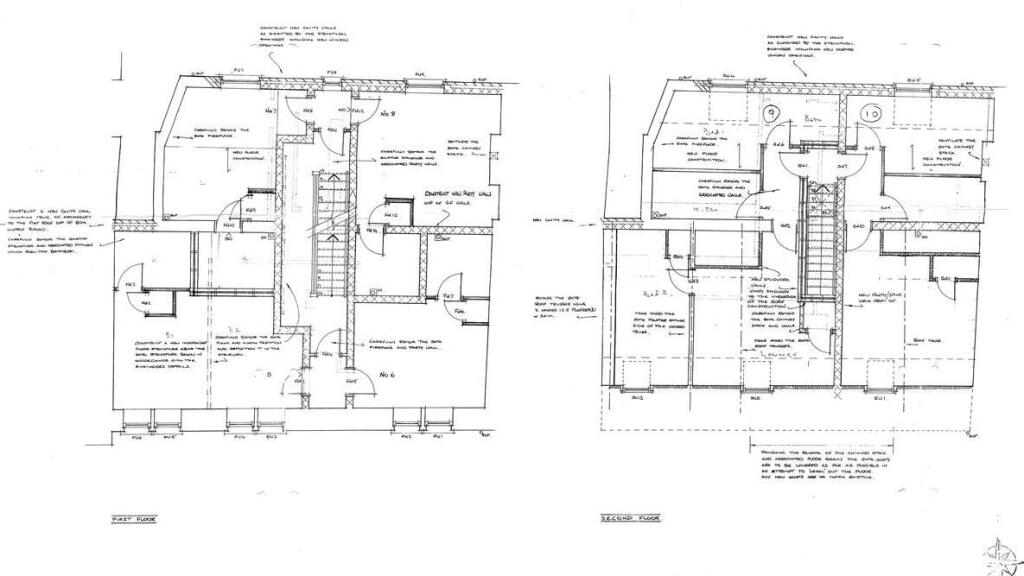 First and Second Floor Flooplan